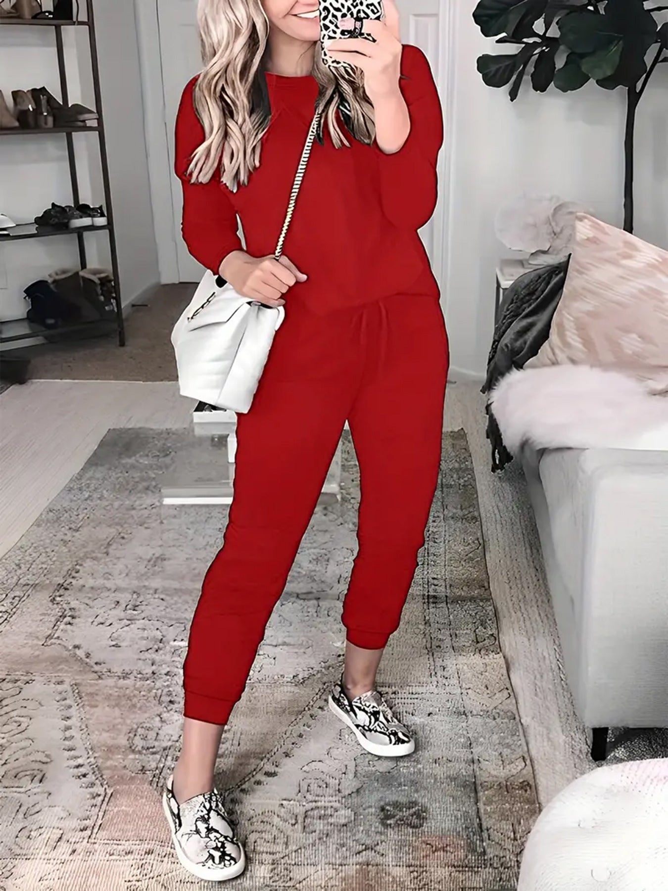 Dame Komfortabel Sweat set Stilla
