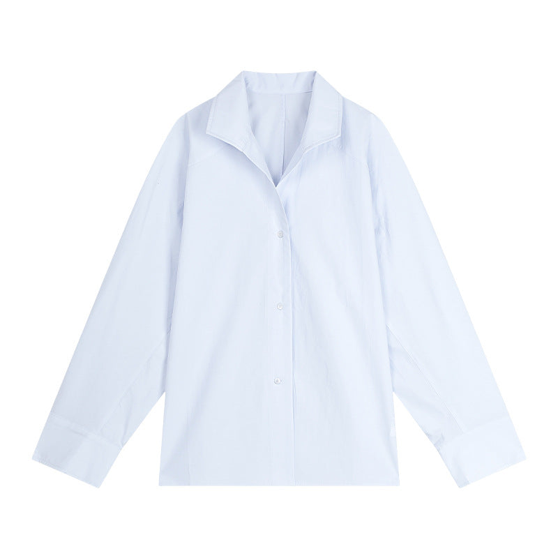 Dame afslappet skjorte med moderne snit og fine stofdetaljer Stilla