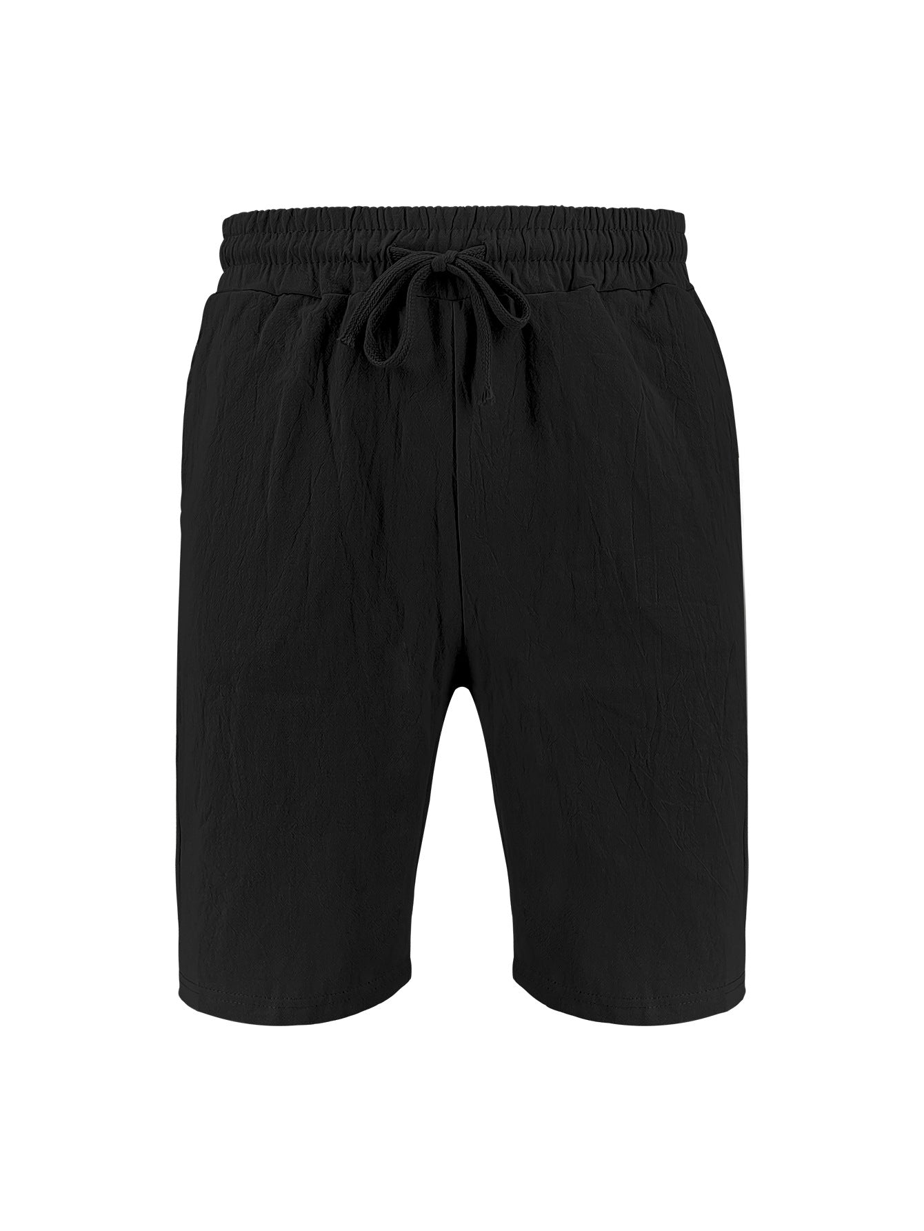 Dame afslappede linned-short med elastisk talje og praktiske lommer Stilla