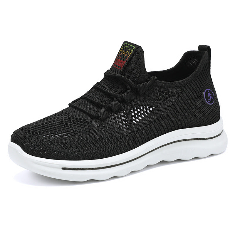 Dame Åndbare Fitness Sneakers med elastisk snørresystem og skridsikker sål Stilla