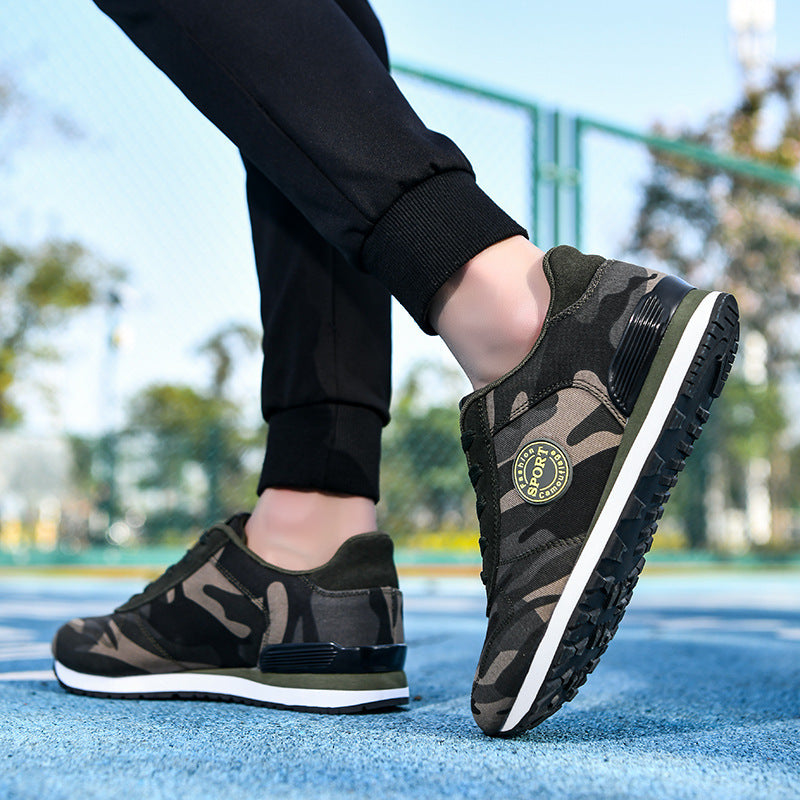 Herre Camouflage Sport Sneakers Stilla