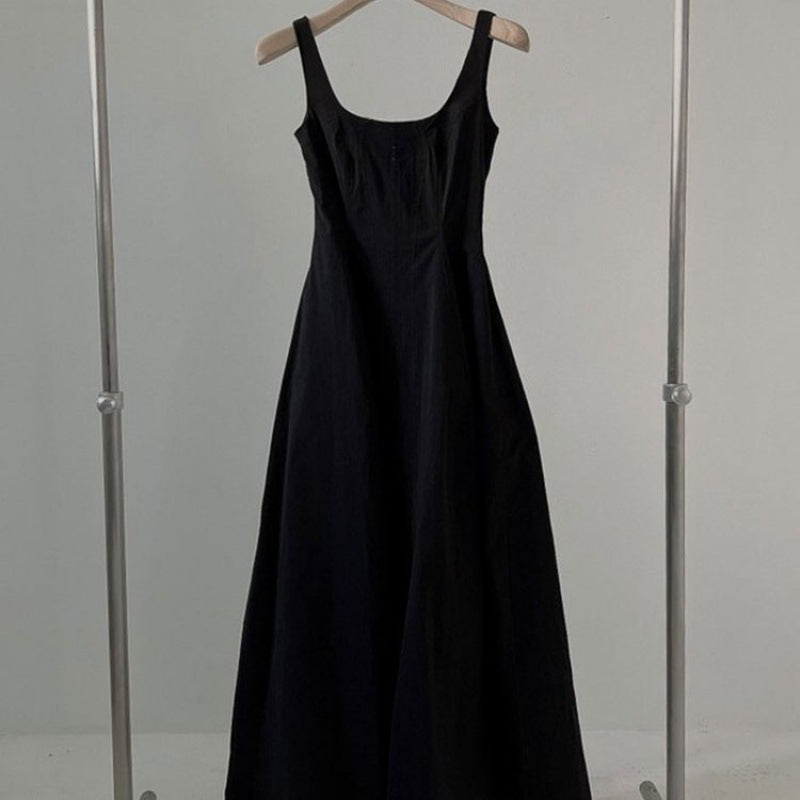 Dame A-linje Uden ærmer Maxikjole Stilla