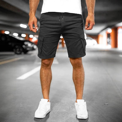 Herren multifunktionale Cargo-Shorts med praktiske sidelommer Stilla