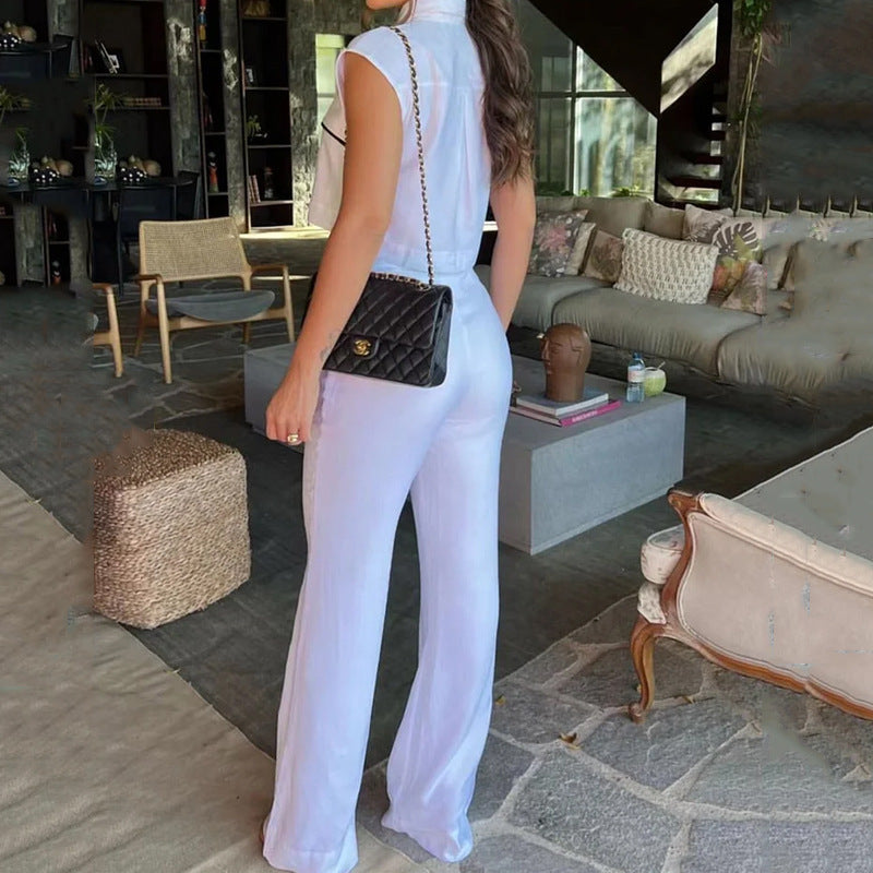 Dame Elegant blazer-outfit med figursyede bukser og kvalitetsstof Stilla