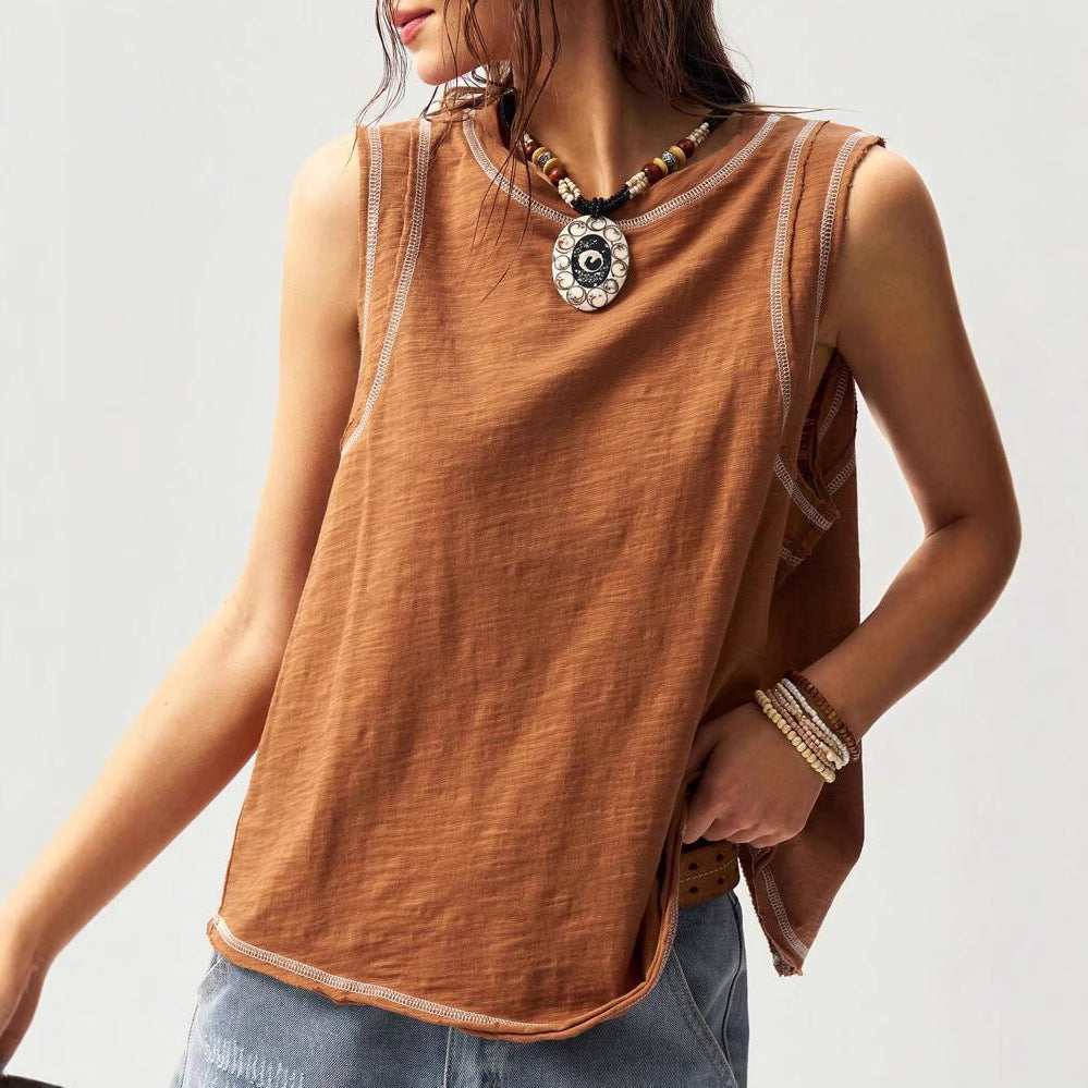 Dame afslappet oversized T-shirt Stilla