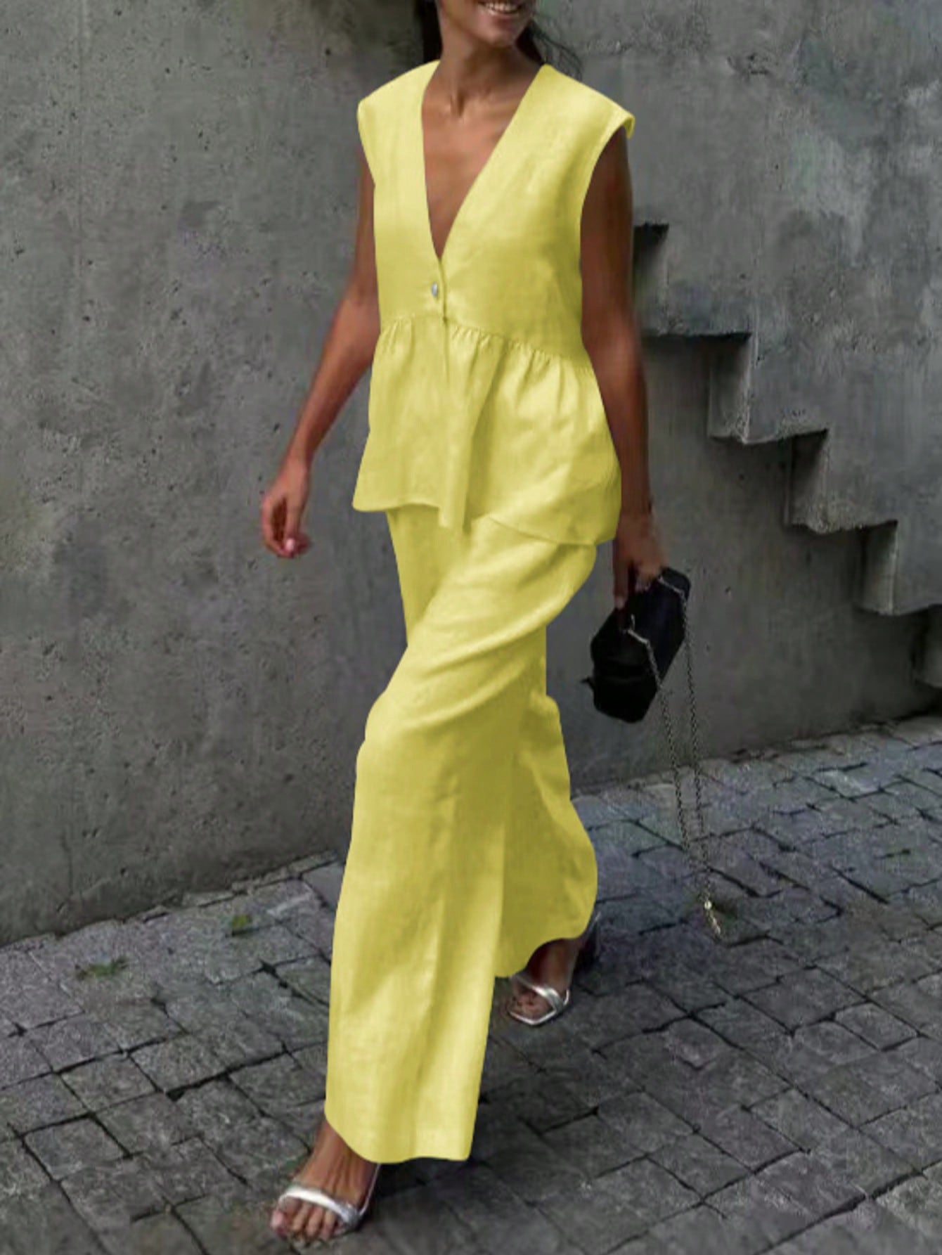 Dame afslappet sommerkjole Stilla