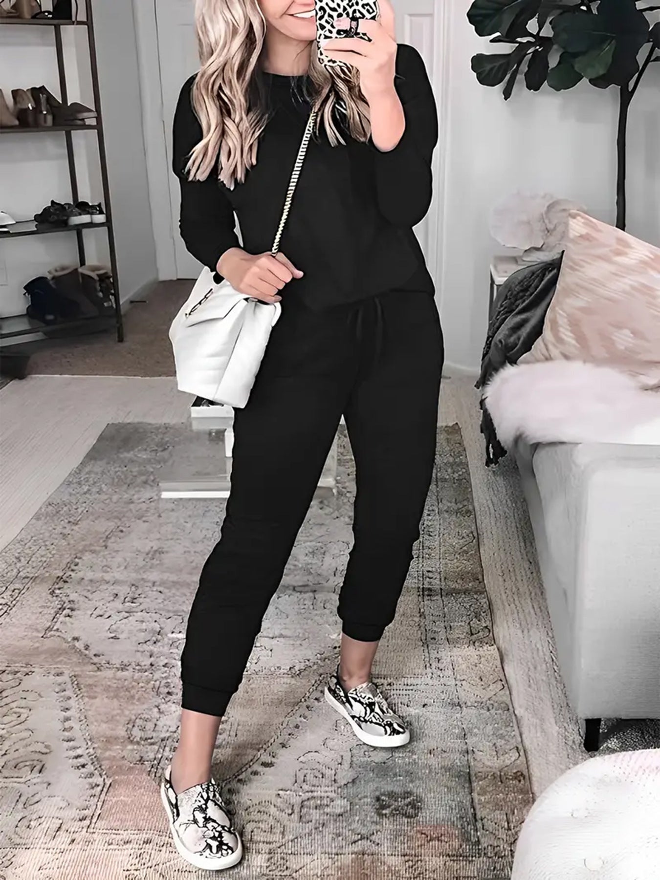Dame Komfortabel Sweat set Stilla