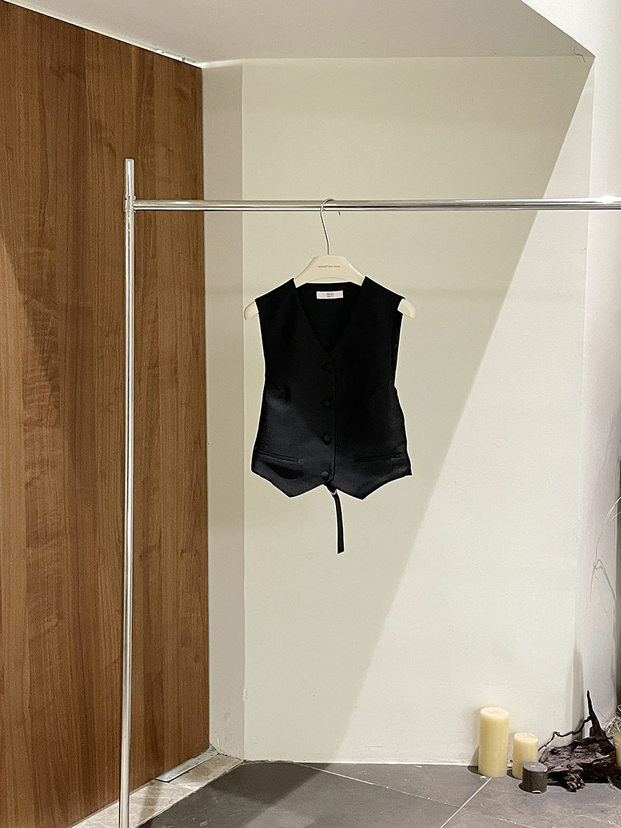 Dame elegant figursyet vest Stilla