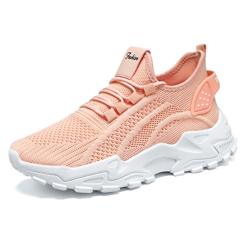 Damer lette og åndbare fitness sneakers med fleksibel indersål og skridsikker sål Stilla