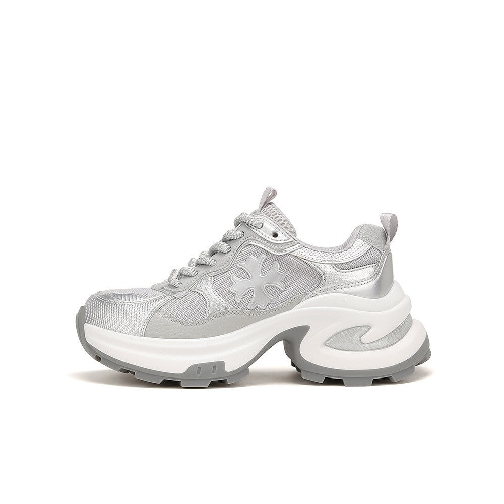 Herren Stilfulde Chunky Sole Sport Sneakers Stilla