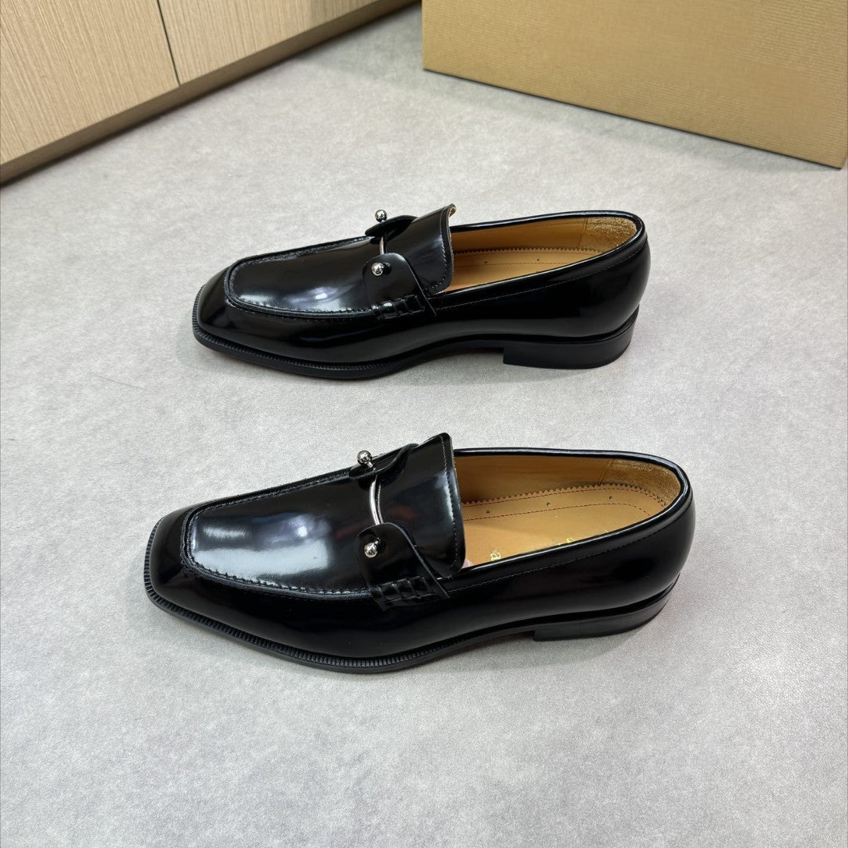 Herre polerede Dress Oxfords Stilla