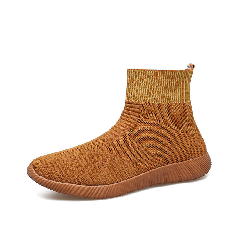 Herrer Strik High-Top Slip-On Sneakers Stilla