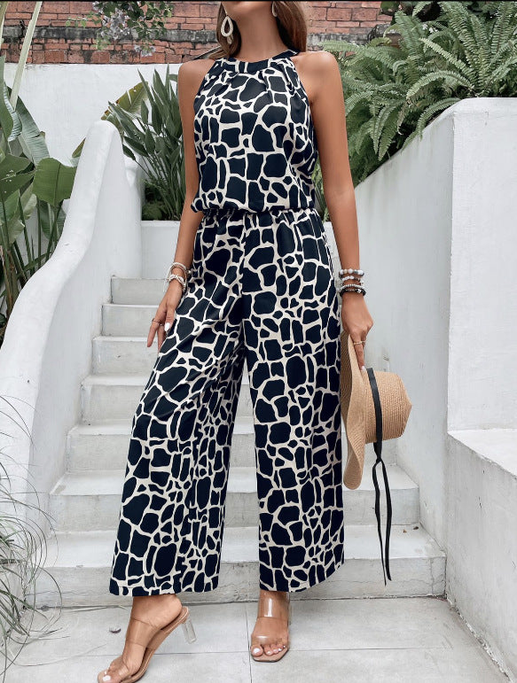 Dame Jumpsuit med løs pasform og moderigtigt design Stilla