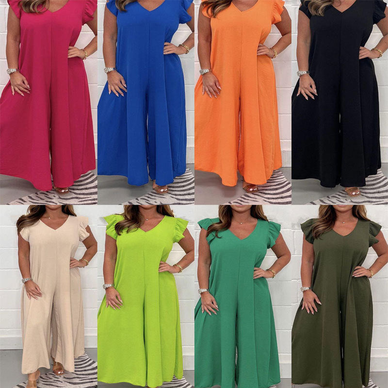 Dame Elegant bred Jumpsuit Stilla