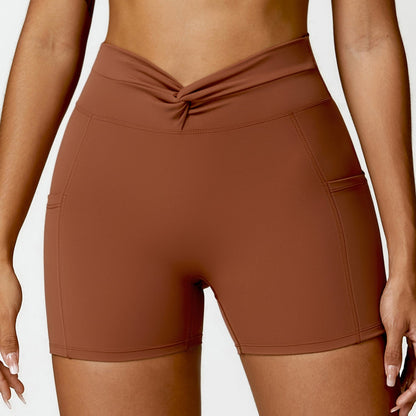 Stilla | Nude Feel Tight Yoga Shorts Casual Outdoor Running Og Motion Fitness Bukser