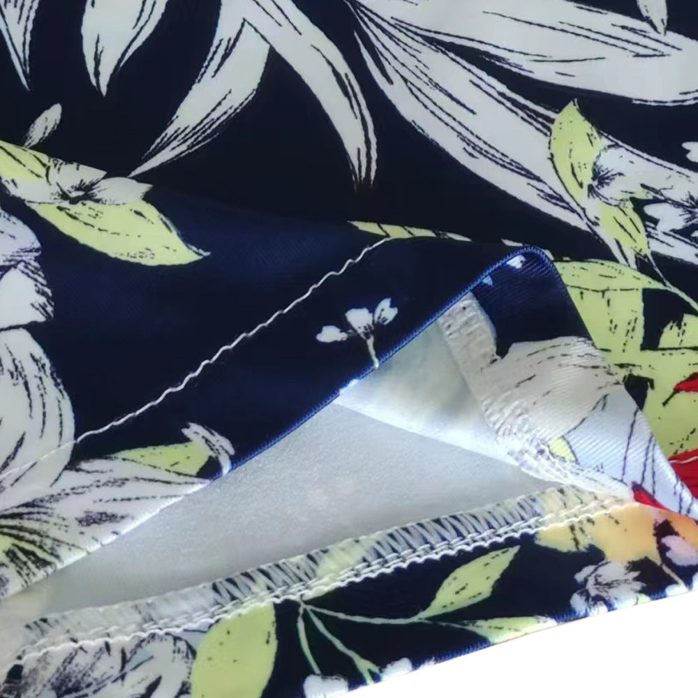 Dame Lækkert Jumpsuit med blomsterdesign og bredt ben Stilla
