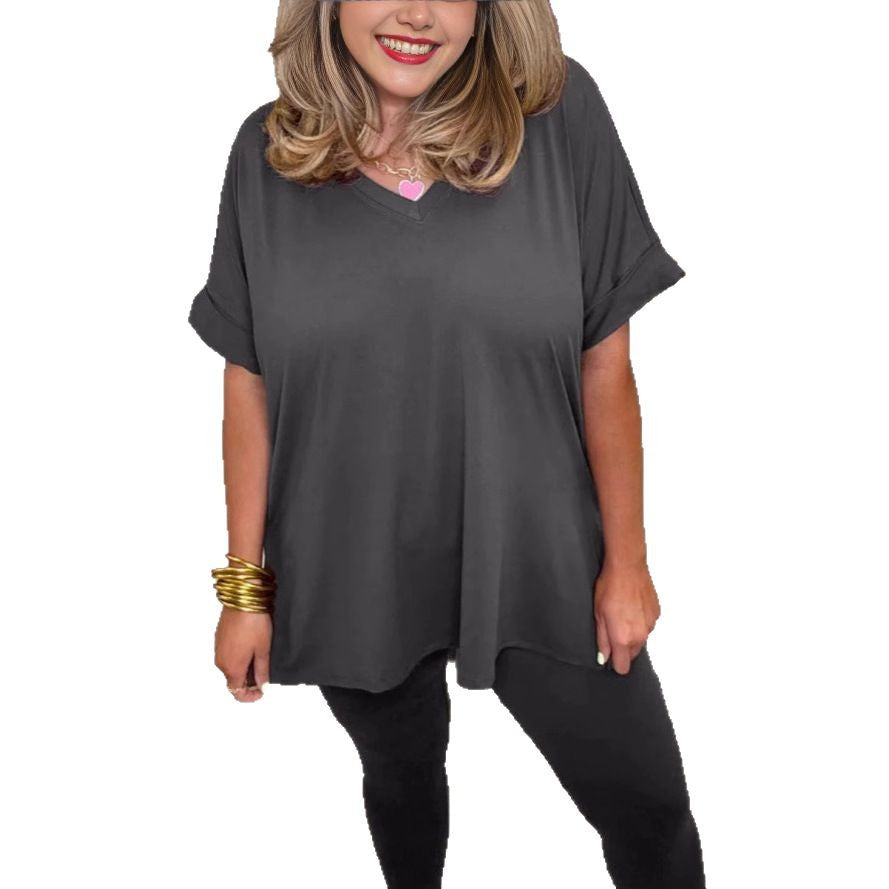 Dame afslappet lounge-outfit med behageligt oversized top og alsidige leggings Stilla