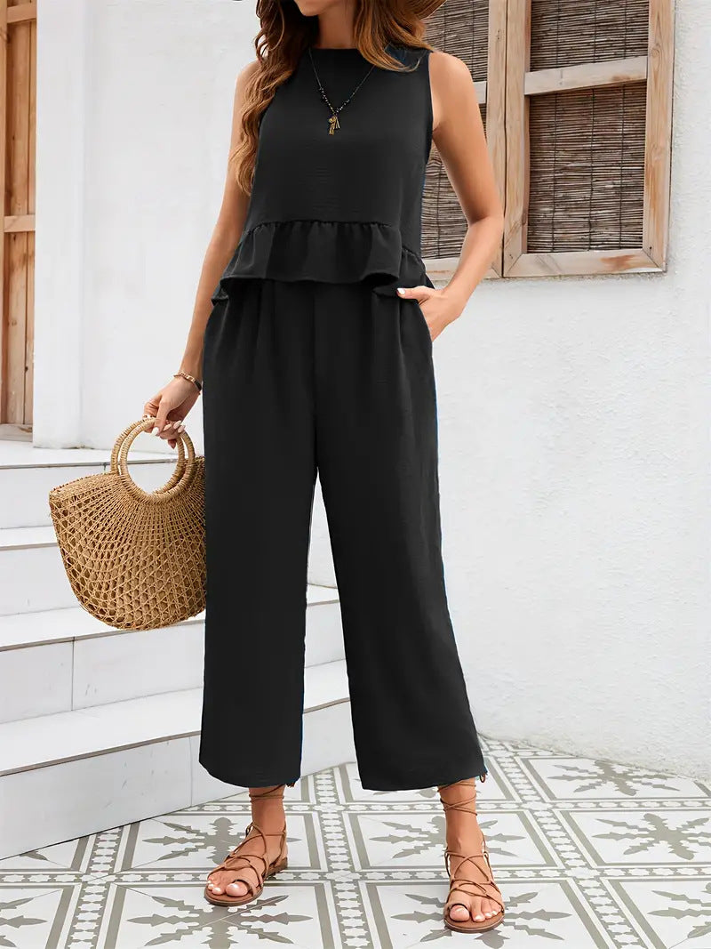 Dame luftig Jumpsuit Stilla