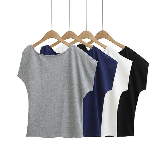 Dame afslappet oversized T-shirt lavet af blød, åndbar stof Stilla