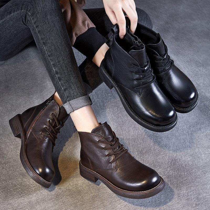 Dame Detaljerede Snørestøvler med Polstret Indersål Stilla