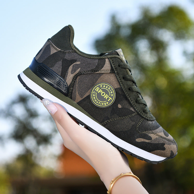 Herre Camouflage Sport Sneakers Stilla