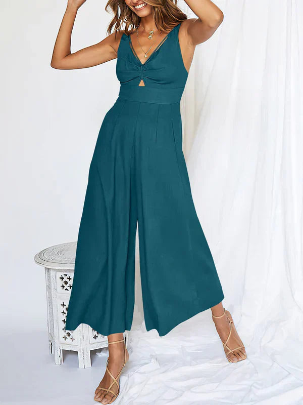 Stilla | Kvinders V-hals Cut Out Jumpsuit