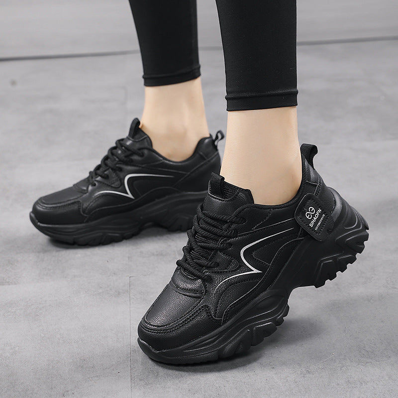 Dame Chunky Casual Sneakers med forbedret Dæmpning Stilla