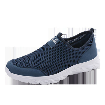 Herrer Åndbare Slip-On Walking Sneakers Stilla