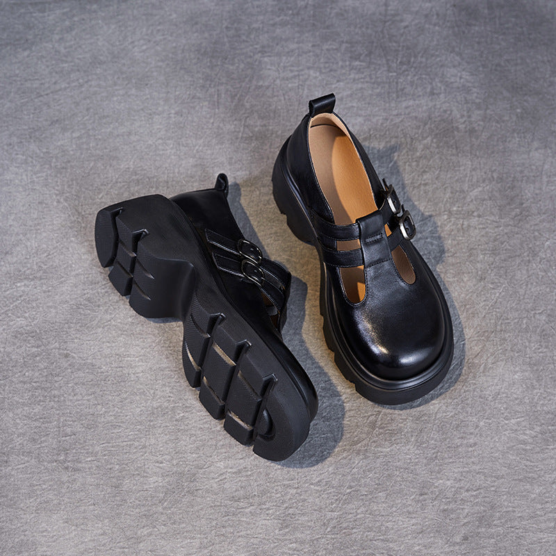 Dame Dobbelt-Spænder Chunky Slipper Stilla