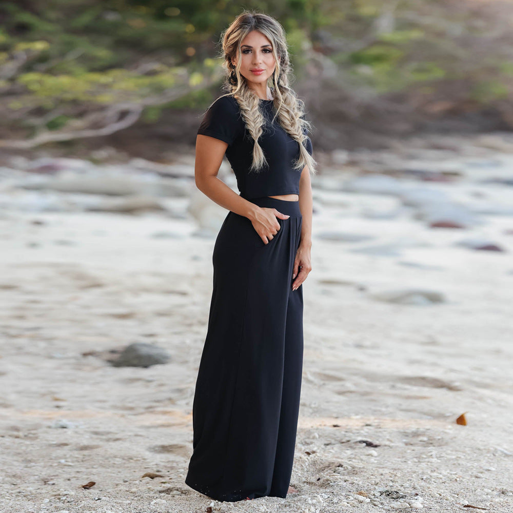 Dame afslappet 2-delt sæt Stilla