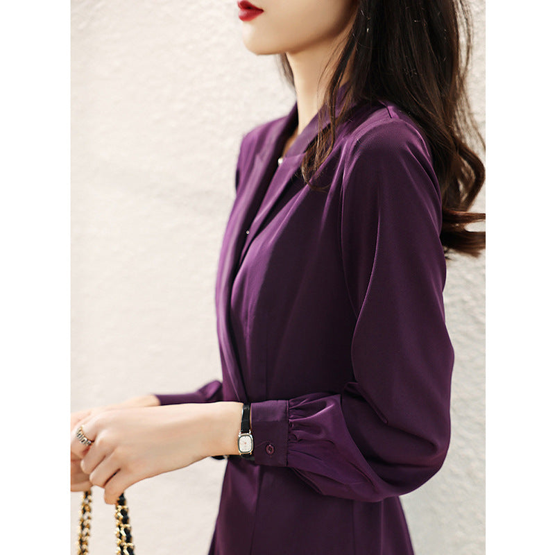 Dame elegant bluse med voluminøse ærmer og struktureret design Stilla