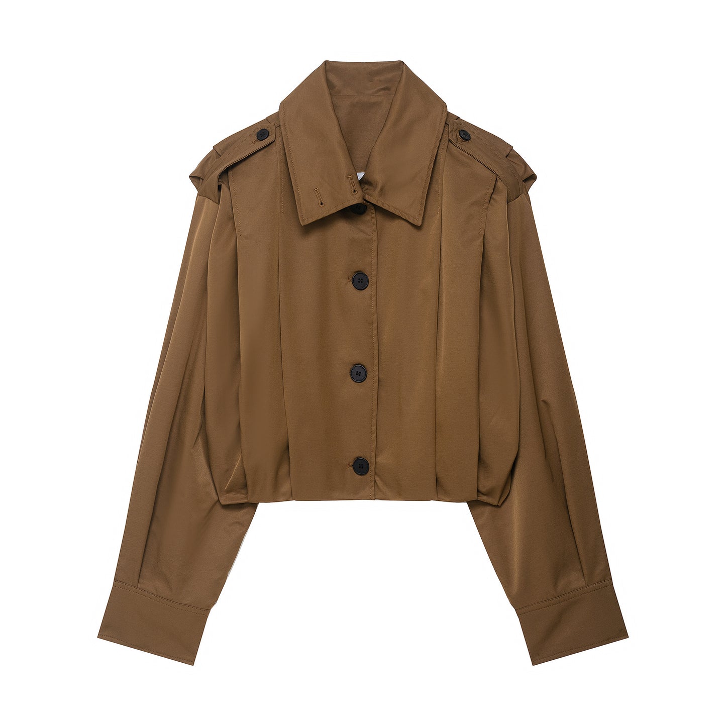 Dame afslappet cropped jakke Stilla