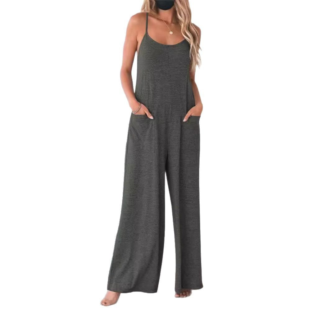 Dame Afslappet Pas Bred Ben Form Overall Stilla