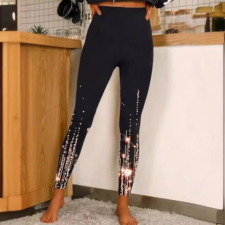 Kvinder Glitrende Ombre Leggings Stilla