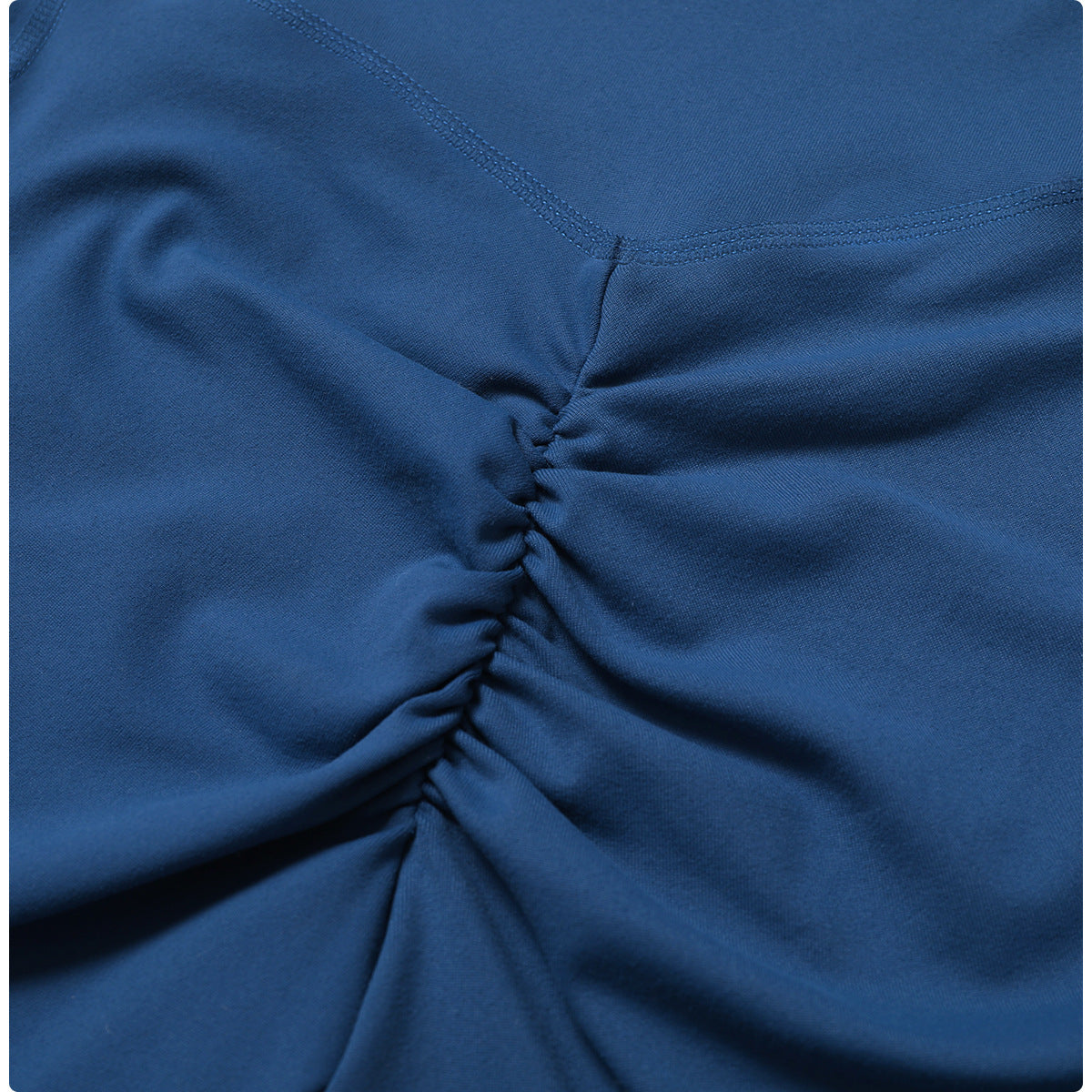 Stilla | Drying Nude Feel Yoga Shorts Hip Lifting Pocket Løbe Træningsshorts Til Kvinder