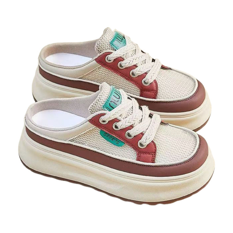 Dame behagelige sneaker med åndbart mesh-overmateriale og dämpende sål Stilla