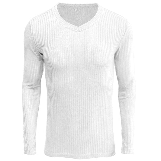Herrer V-hals cardigan lavet af kvalitets ribstrik Stilla