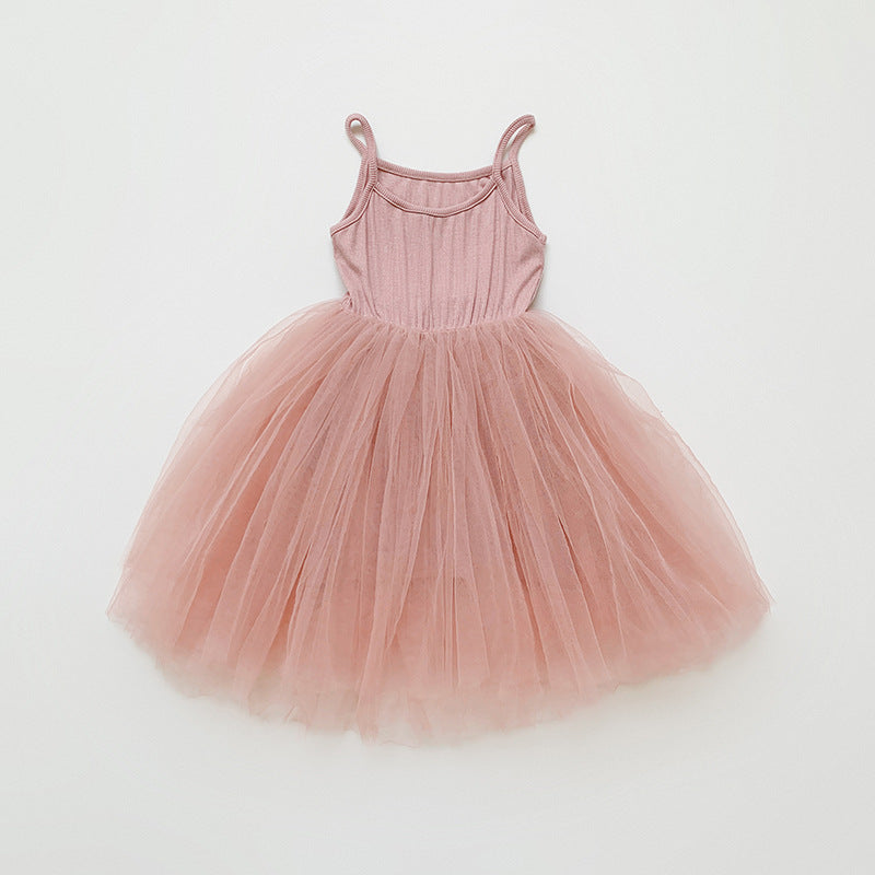 Pige Tulle Skater Dansekjole Stilla