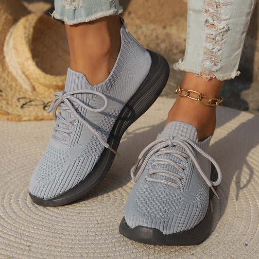 Kvinder Åndbare Strik-Sneakers Stilla
