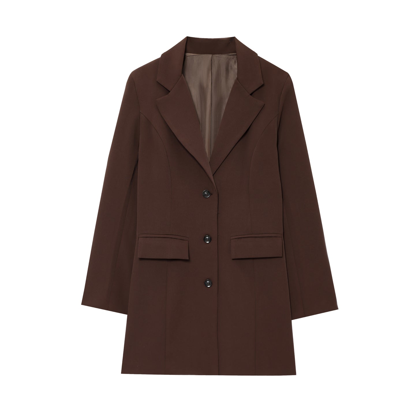 Dame elegant blazer med tætsiddende snit Stilla