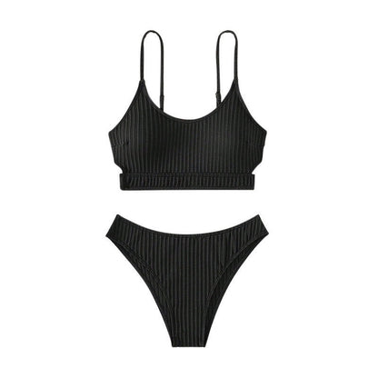 Dame Ribben-Bralette Badetøj Sæt Stilla