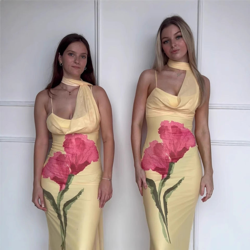 Dame elegant aftenkjole Stilla