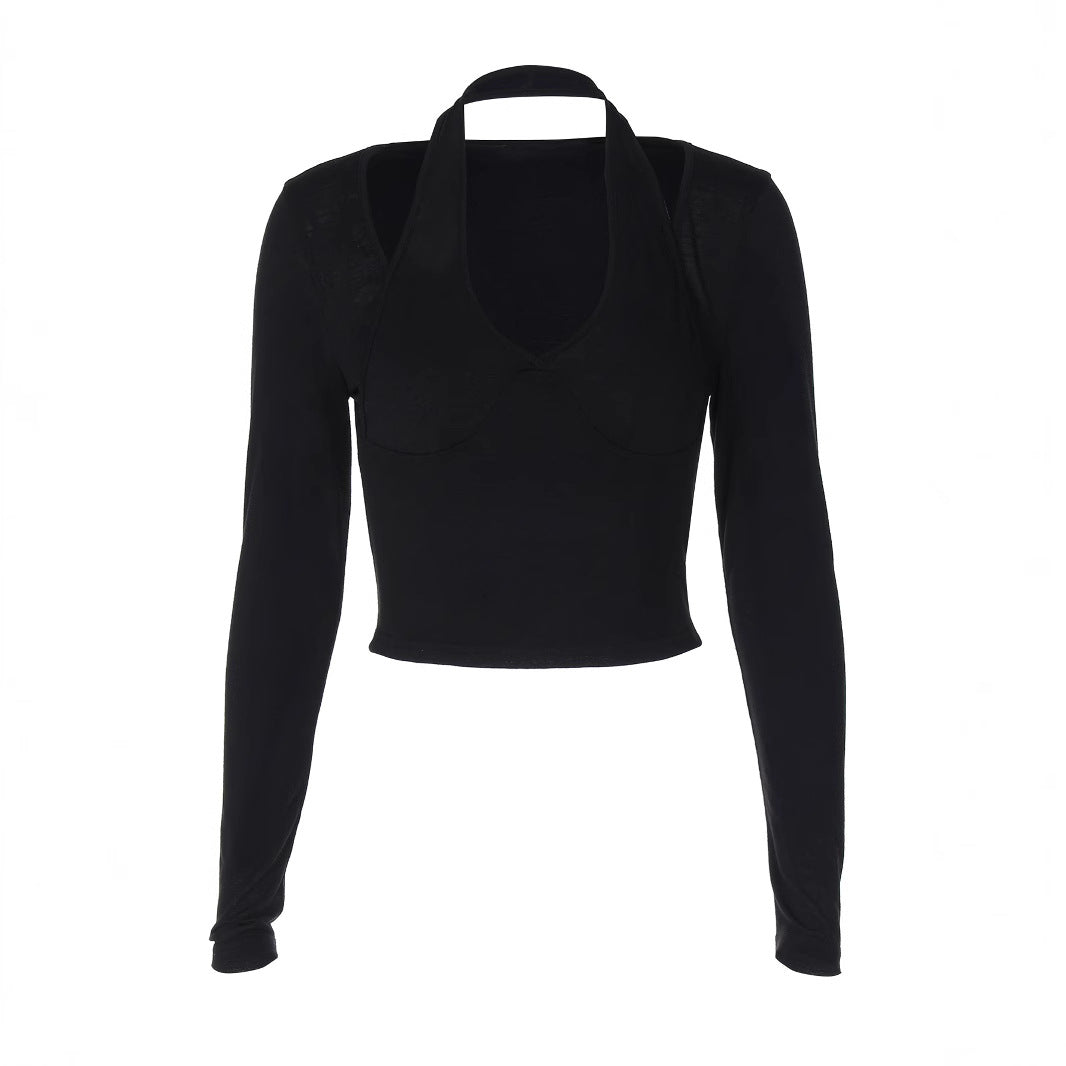 Dame Cut-Out Langærmet skjorte Stilla