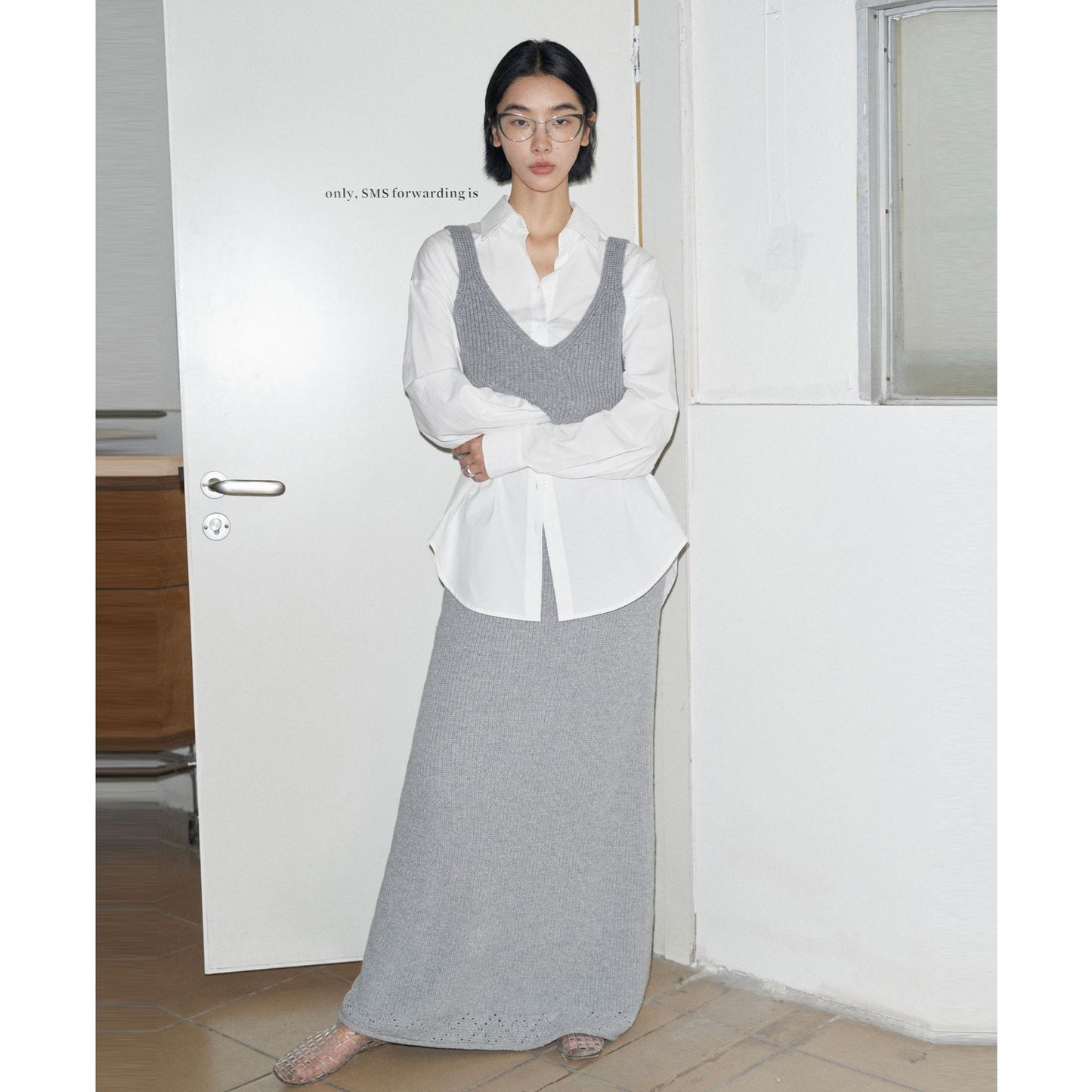 Dame afslappet langærmet bluse med moderigtige frynser og unikke designdetaljer Stilla