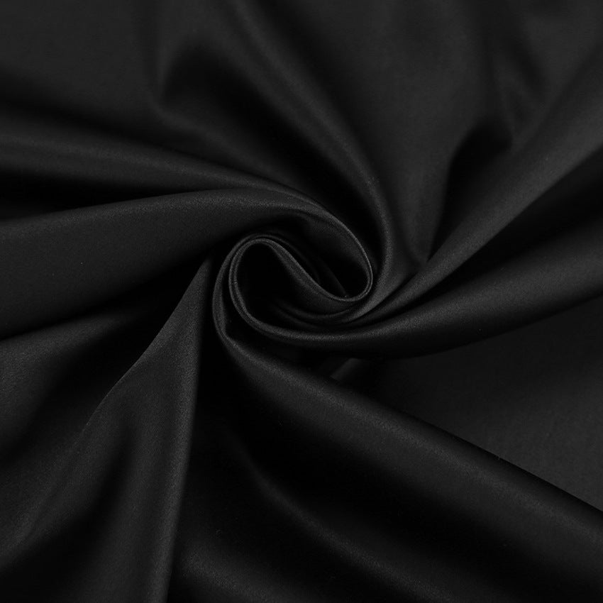 Dame Elegant Glitrende Maxi-nederdel med asymmetrisk snit Stilla