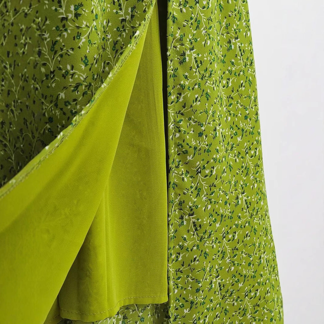 Dame A-linje kjole med raffinerede stropper og flatterende design Stilla