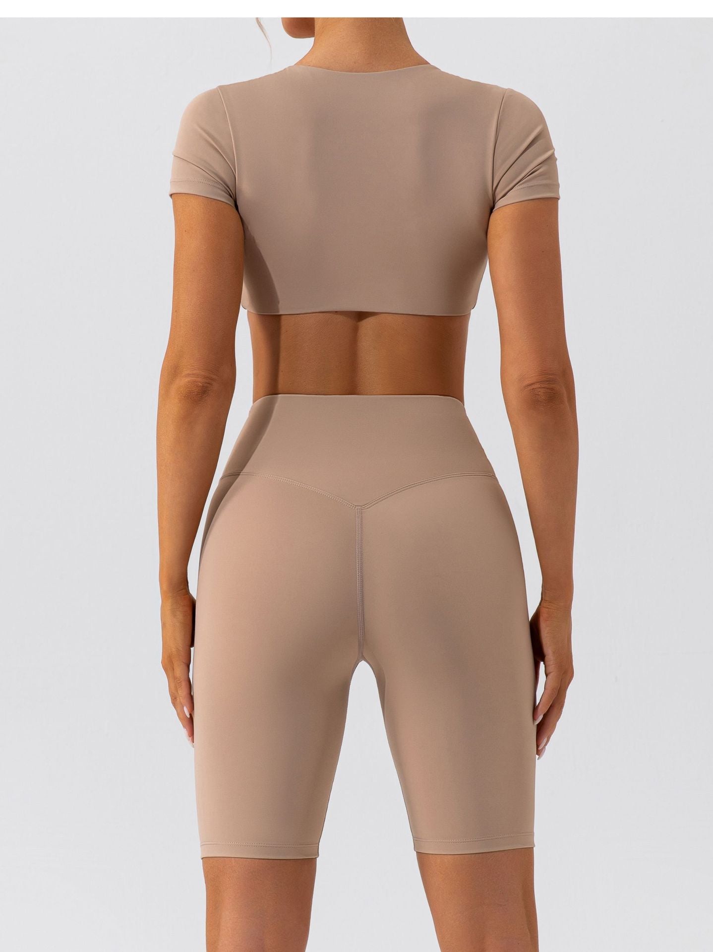 Stilla | High Waist Nude Feel Yoga Shorts Hip Lift, Hurtørrende Sports Cykelbukser
