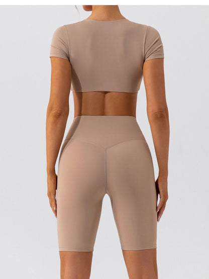 Stilla | High Waist Nude Feel Yoga Shorts Hip Lift, Hurtørrende Sports Cykelbukser