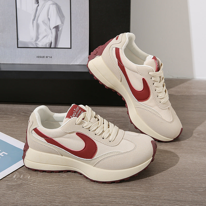 Dame Sporty Sneakers med dæmpende sål og åndbare materialer Stilla