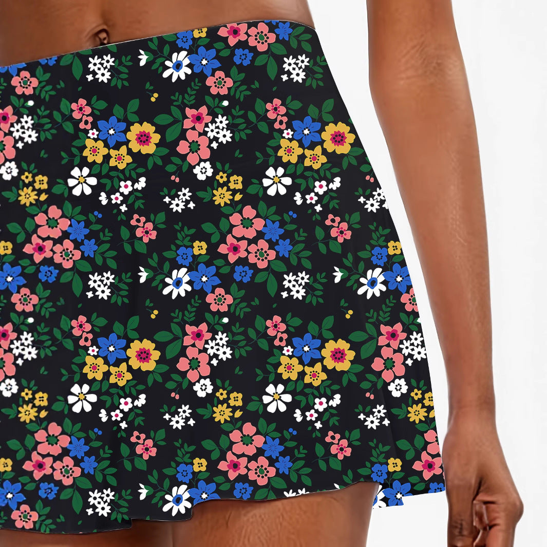 Dame Active Wear Blomsterkjole Stilla